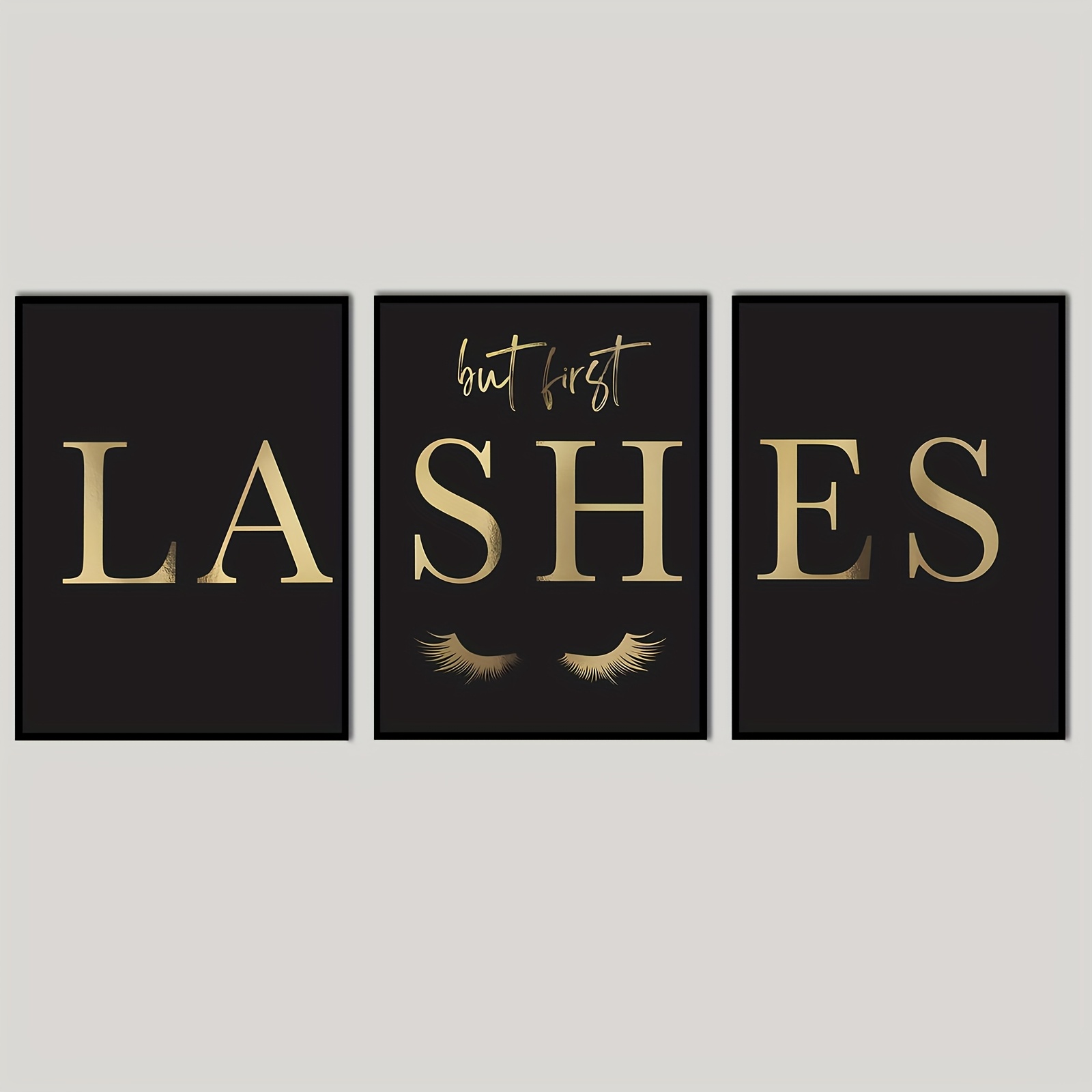 Eyelash Extensions - (Ohne Rahmen, 3 Stück) - 3