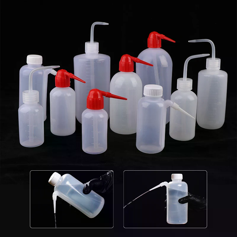 Eyelash Extension Wash - 150/250/500/1000ml Tattoo-Waschflasche, Quetschflasche zum Spülen, Wimpernverlängerungs-Wasserflasche,