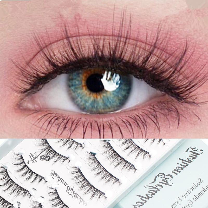 Eyelash Extension Cat Eye - 10 Paar Natürliche Lange Wispige Katzenaugen-Kunstwimpern