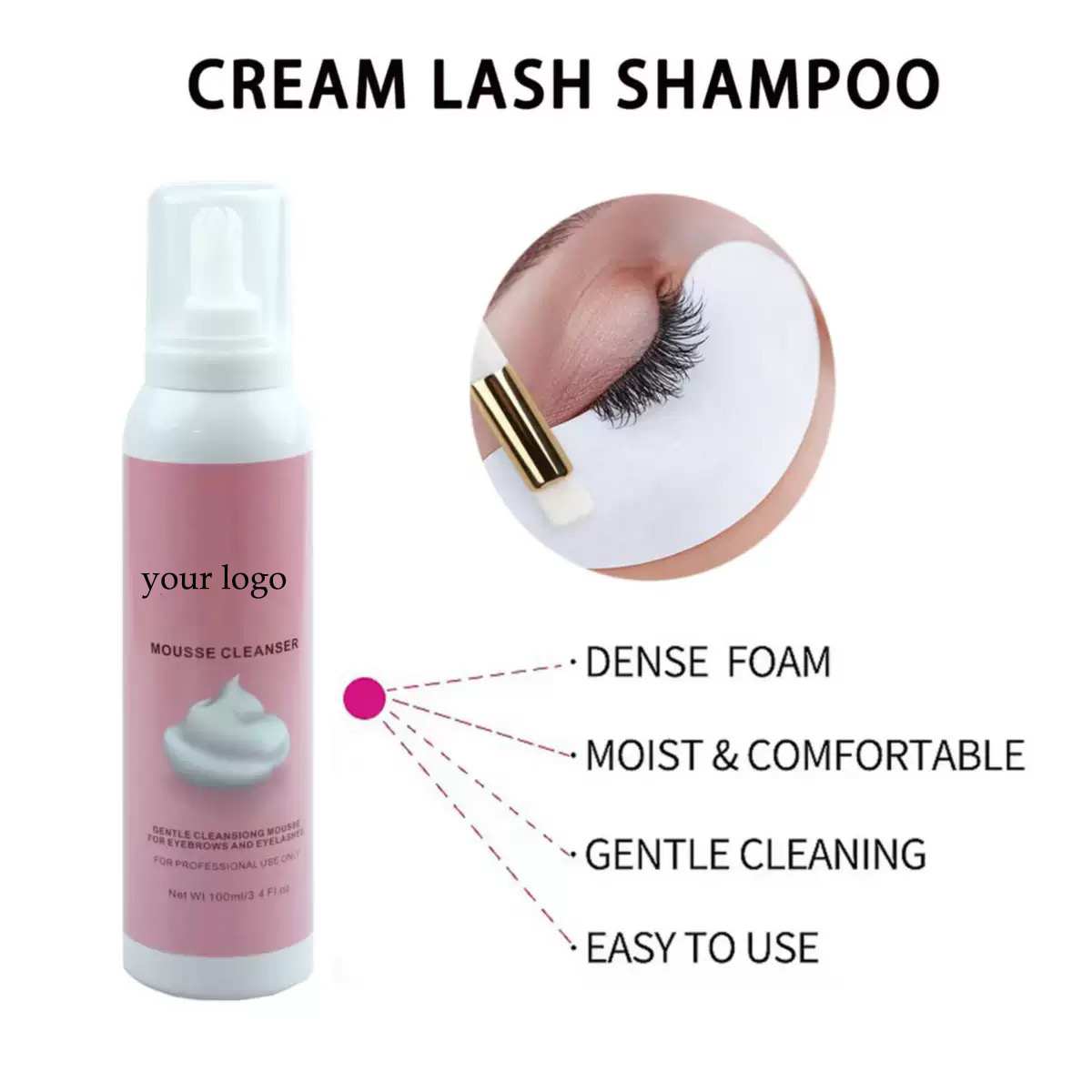 Maßgeschneidertes Schlagsahnei – Eyelash Extension Wash Bewertung und Preis
