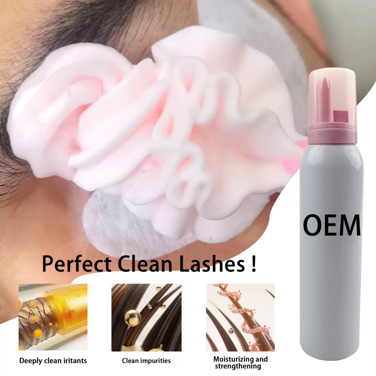 Maßgeschneidertes Schlagsahnei – Eyelash Extension Wash Bewertung und Preis