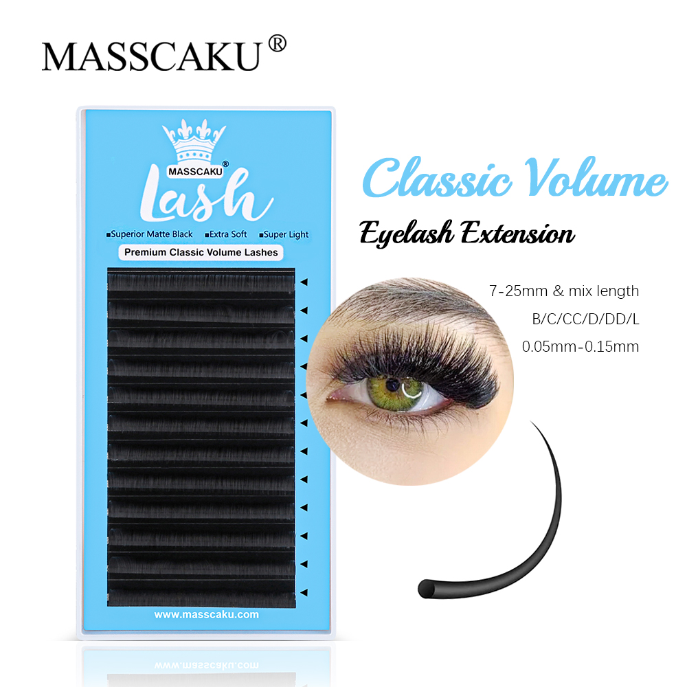 Masscaku 0.05/0.07/0.10/0,15mm – Eyelash Extensions Classic Bewertung und Preis