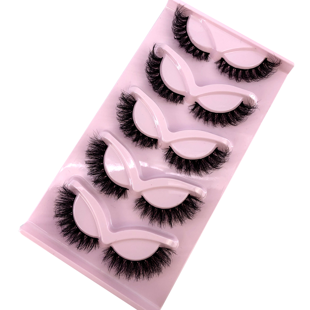 AMSDCN 5 Paar künstliche Wimpe – Eyelash Extension Cat Eye Bewertung und Preis