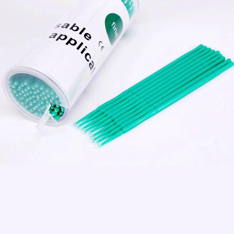 100 Stück/Flasche Mikrobürsten – Eyelash Extensions Bewertung und Preis