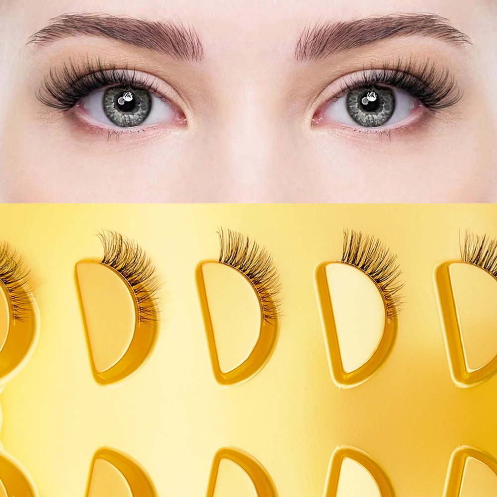 Natürliche Cat-Eye-Halb-Wimper – Eyelash Extension Cat Eye Bewertung und Preis