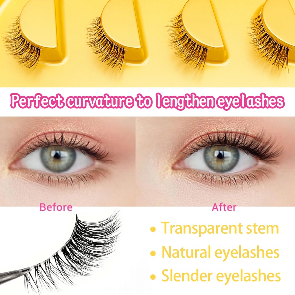Natürliche Cat-Eye-Halb-Wimper – Eyelash Extension Cat Eye Bewertung und Preis