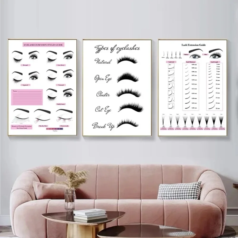 Leinwand Malerei HD Druck Wand – Eyelash Extensions Bewertung und Preis
