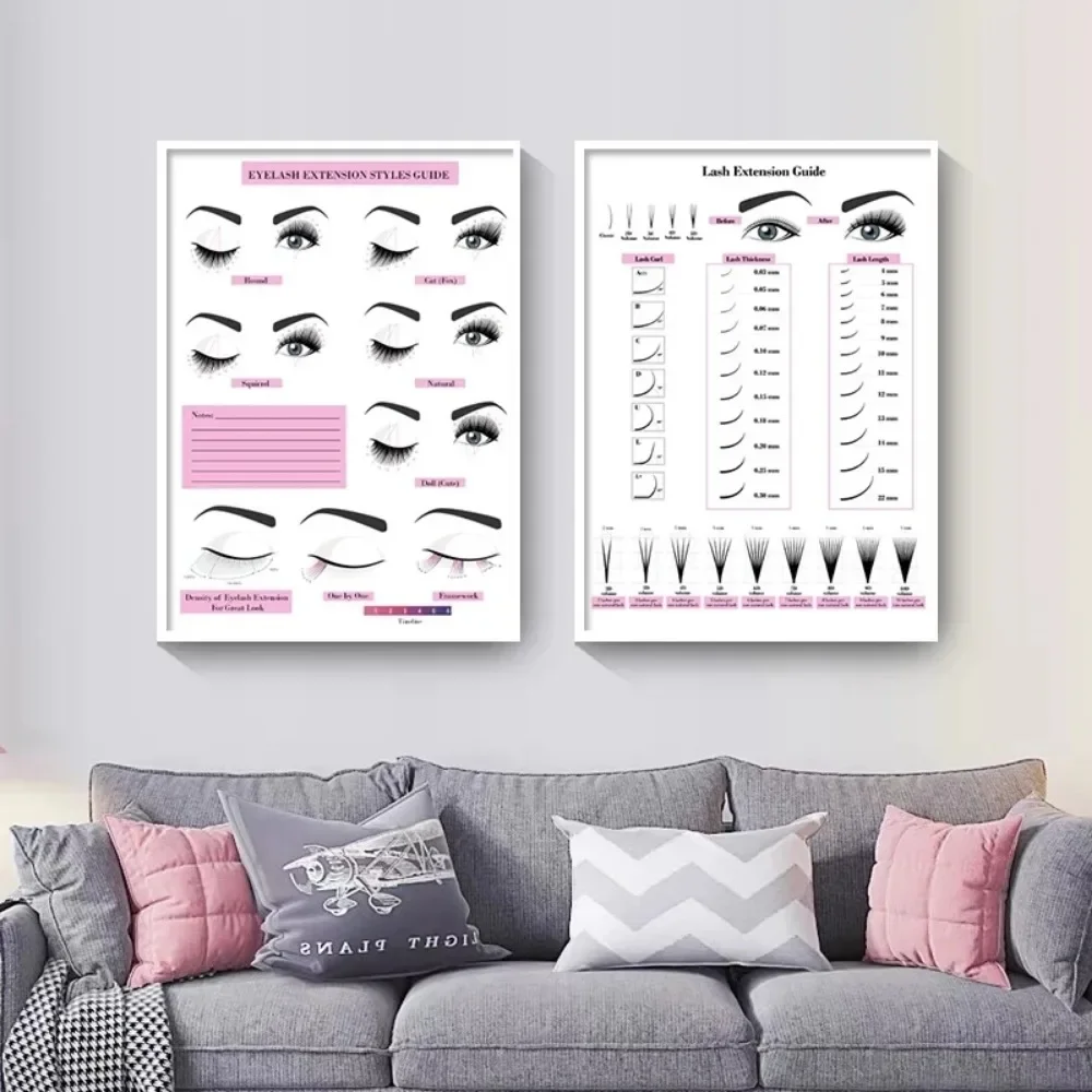 Leinwand Malerei HD Druck Wand – Eyelash Extensions Bewertung und Preis