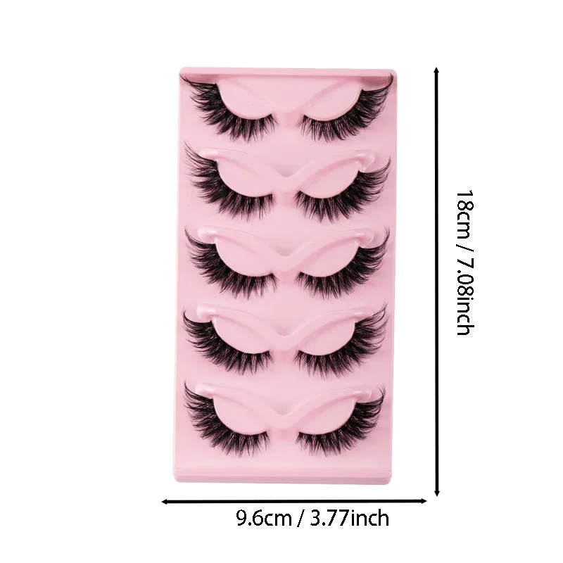 5 Paar Katzenauge Wimpern Faux – Eyelash Extension Cat Eye Bewertung und Preis
