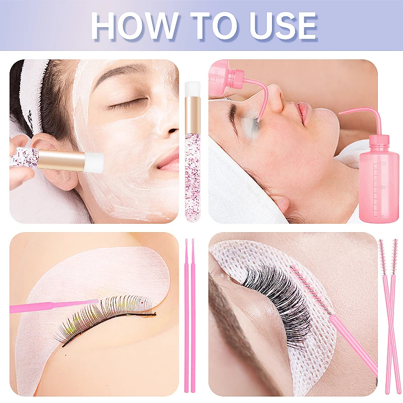 153 teile/satz Wimpern Verläng – Eyelash Extension Wash Bewertung und Preis