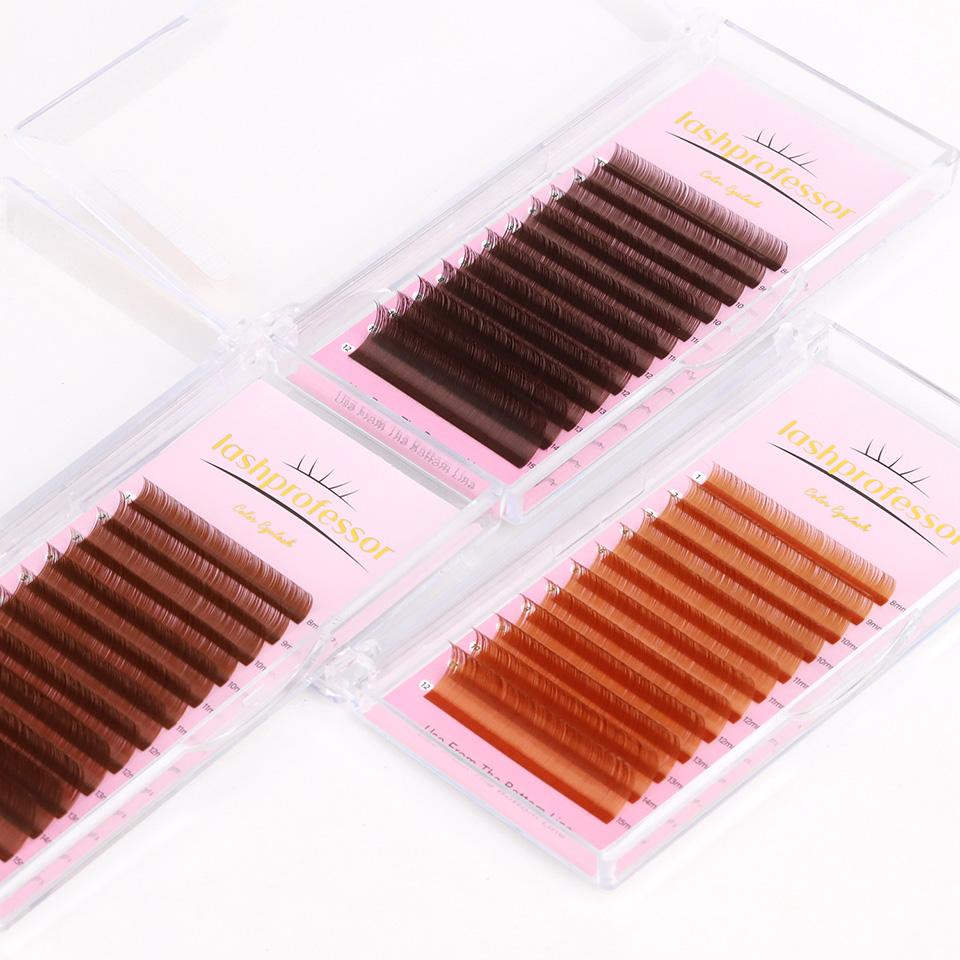 Dunkelbraune Wimpernverlängeru – Eyelash Extensions Classic Bewertung und Preis