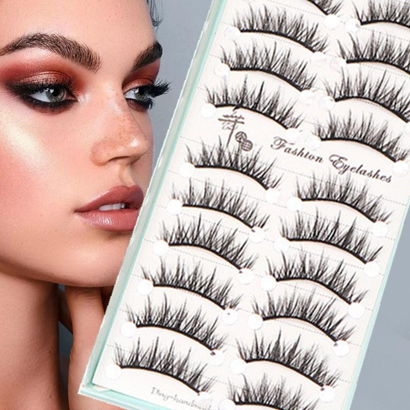 10 Paar Natürliche Lange Wispi – Eyelash Extension Cat Eye Bewertung und Preis