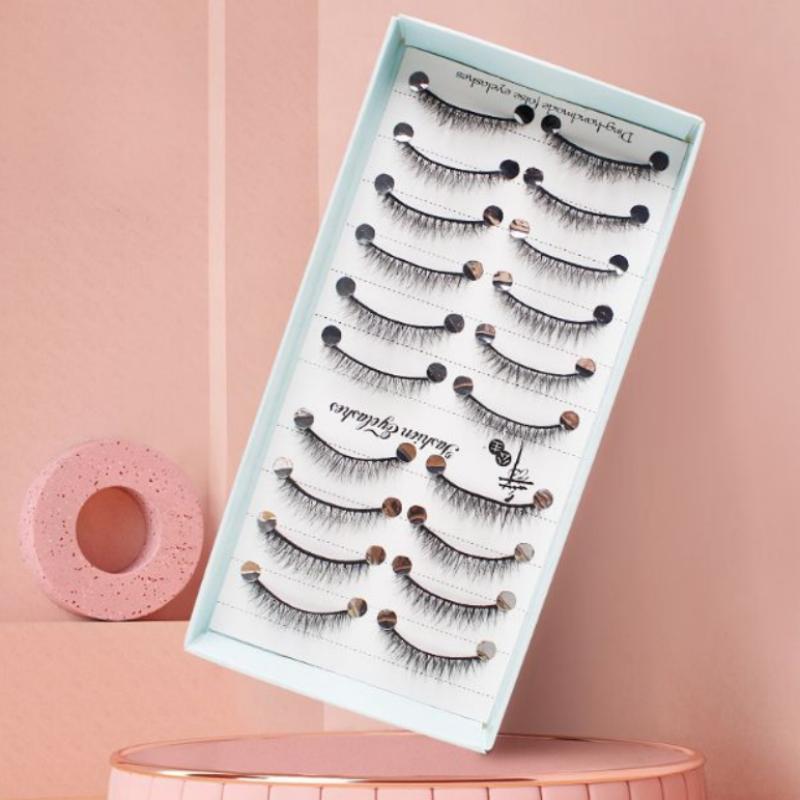 10 Paar Natürliche Lange Wispi – Eyelash Extension Cat Eye Bewertung und Preis